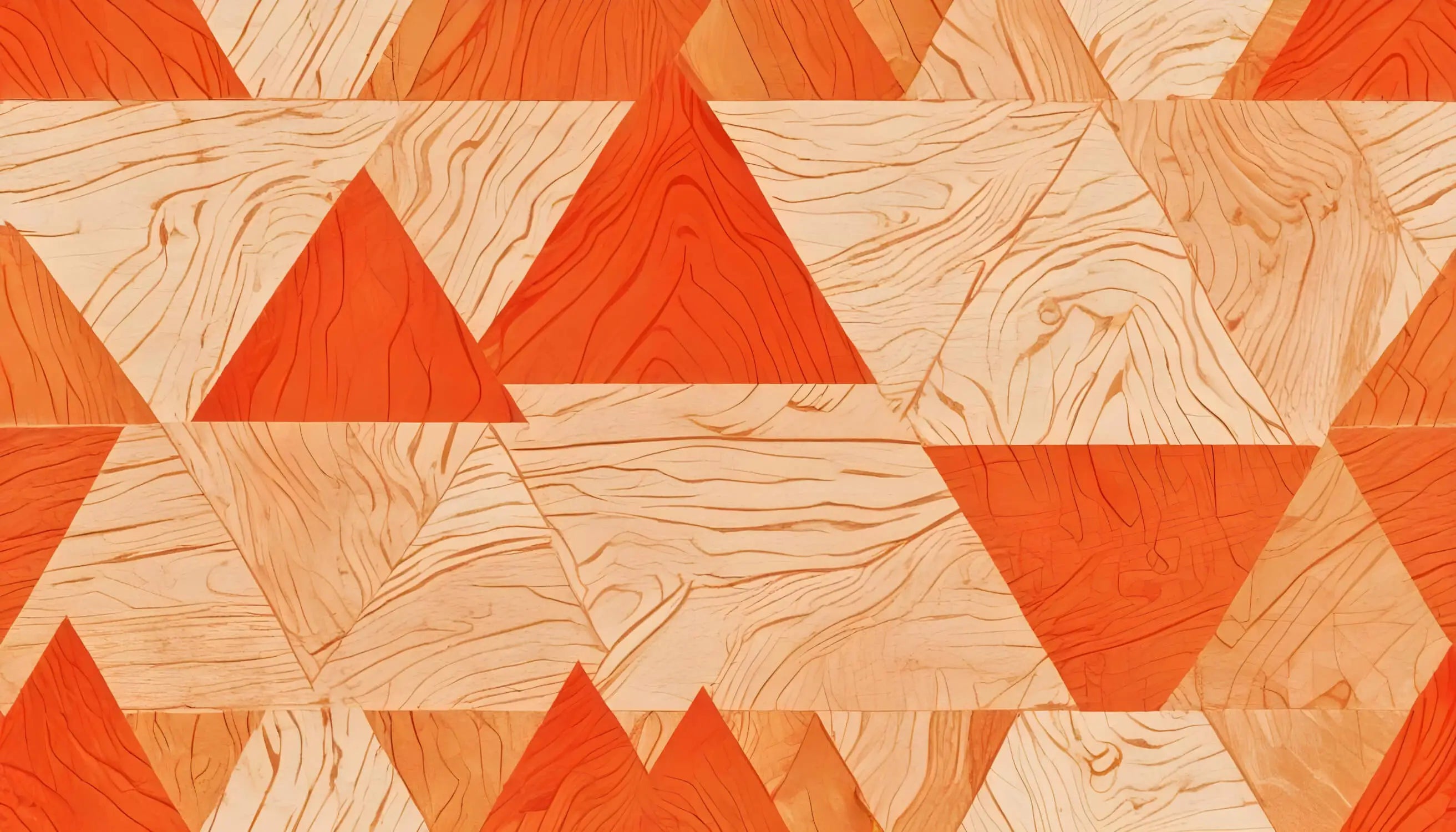 Papier Peint Motif Orange