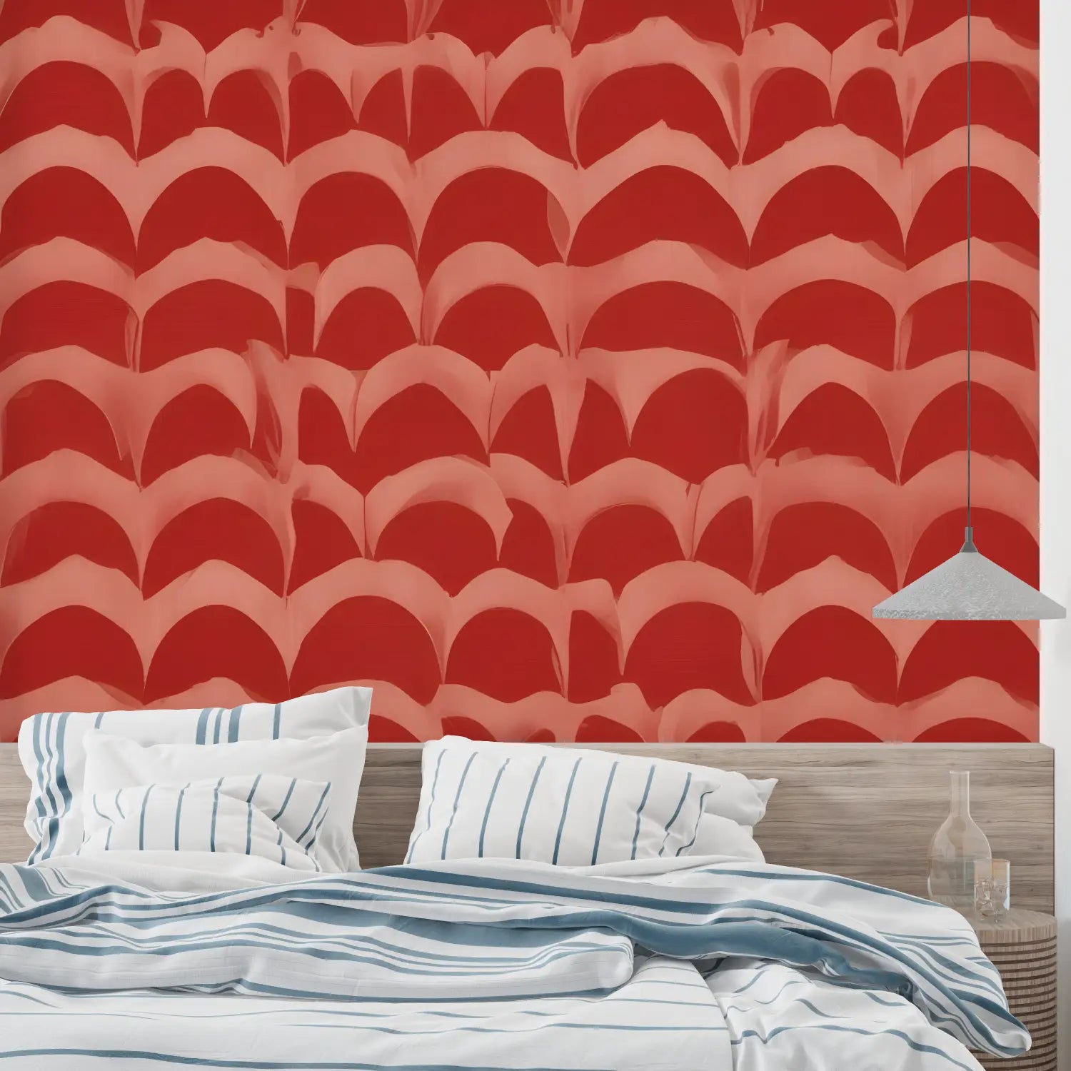 Red Pattern Wallpaper - Second Image