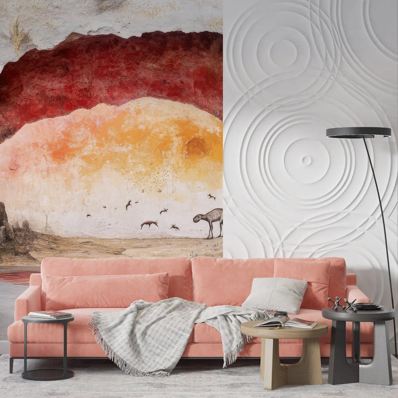 Papier Peint Motif Trompe L'Oeil - tendances