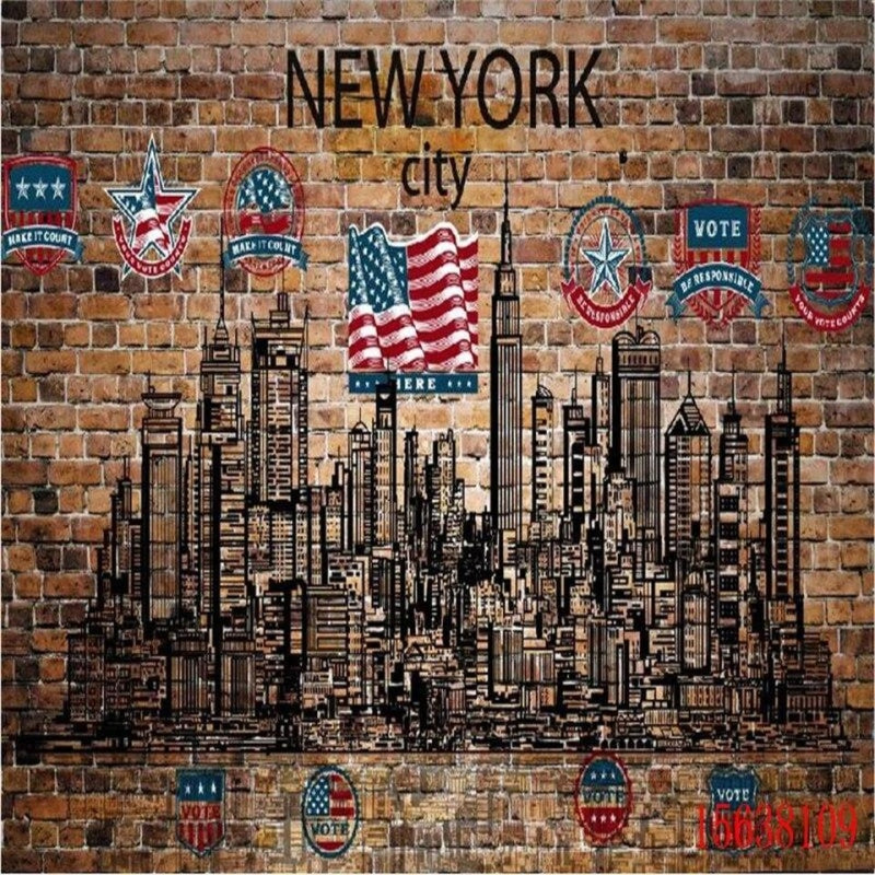 Papier Peint New York Brique