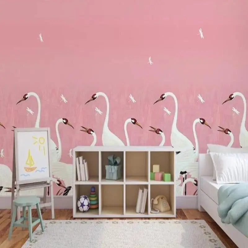 Pink Birds Wallpaper - Second Image