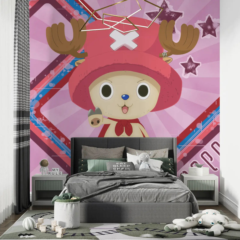 Papier Peint One Piece Chopper - mur chambre panoramique