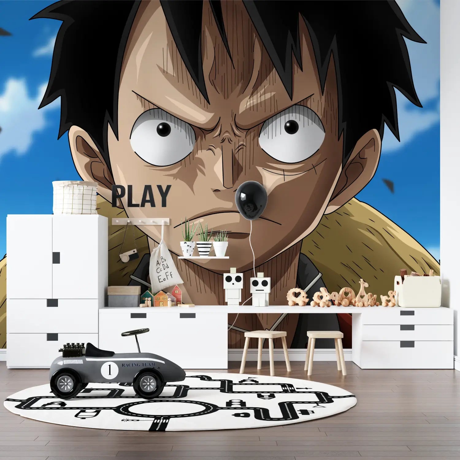 Sfondo di One Piece Rufy arrabbiato - Second Image