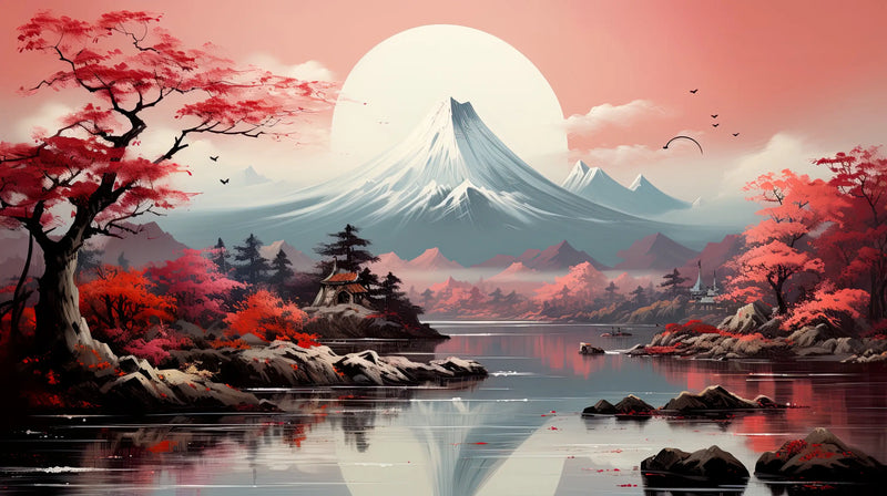 Papier Peint Paysage Japonais