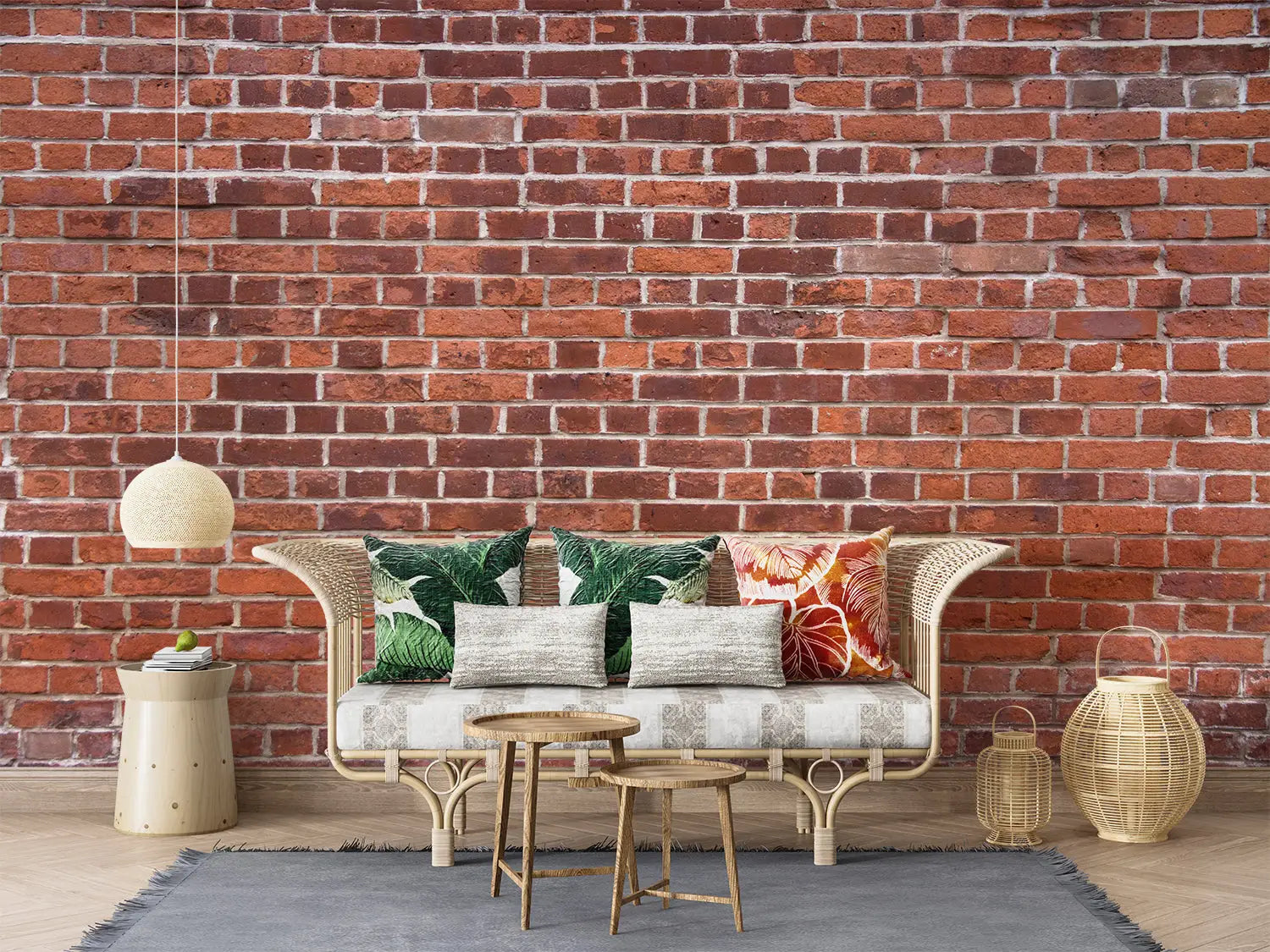 Brick Relief Wallpaper - Second Image