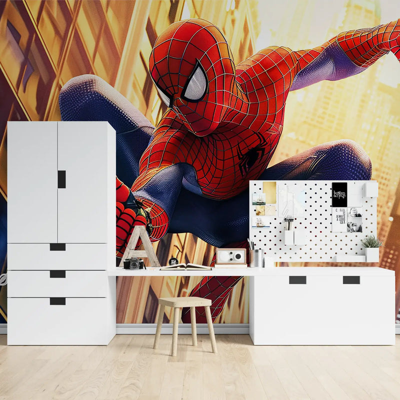 Papier Peint Spiderman 1 - tapisserie spiderman