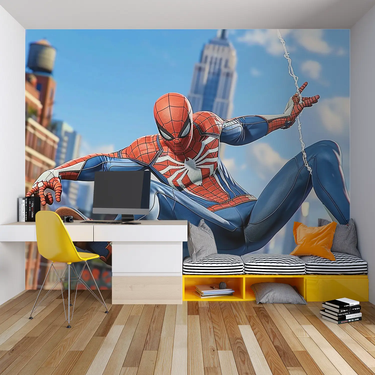 Spiderman Children's Wallpaper - Second Image