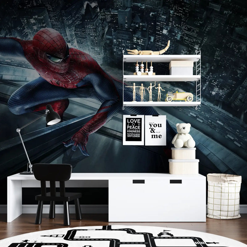 Papier Peint The Amazing Spiderman - tapisserie spiderman