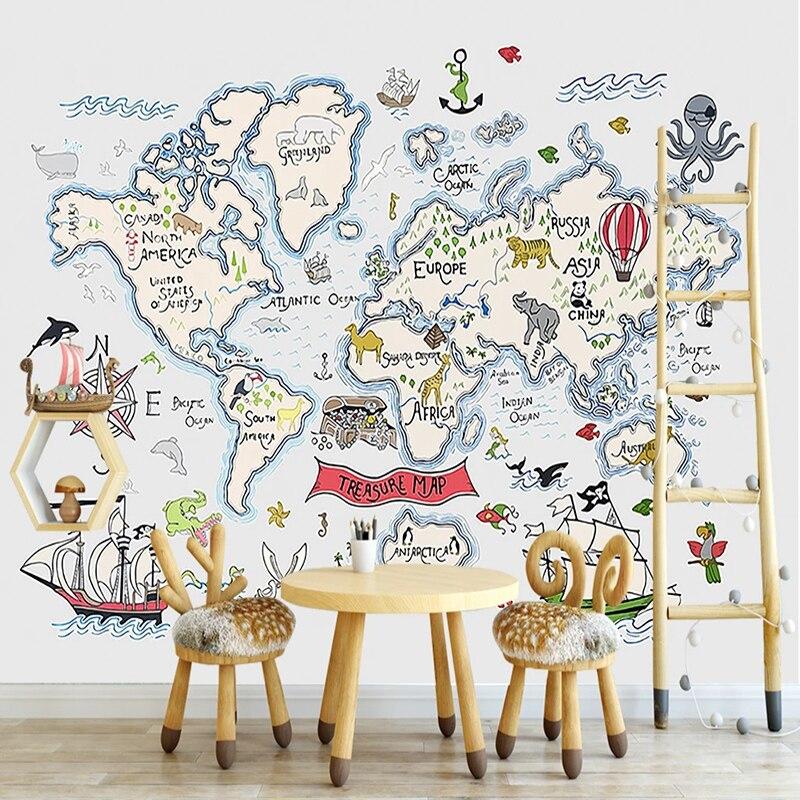 World Map Wallpaper <br/> Pirate&