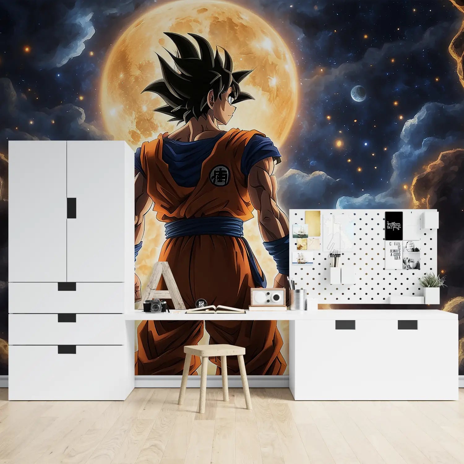 Tapisserie Dragon Ball Z - chambre spiderman