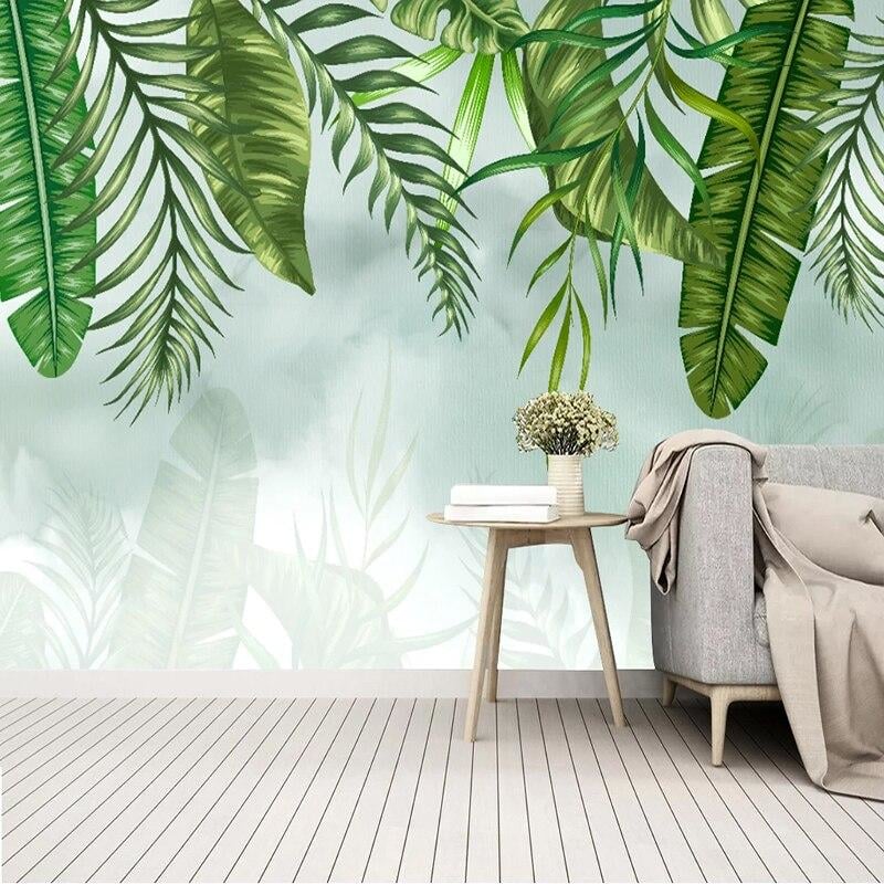 Faux Foliage Wallpaper - Second Image