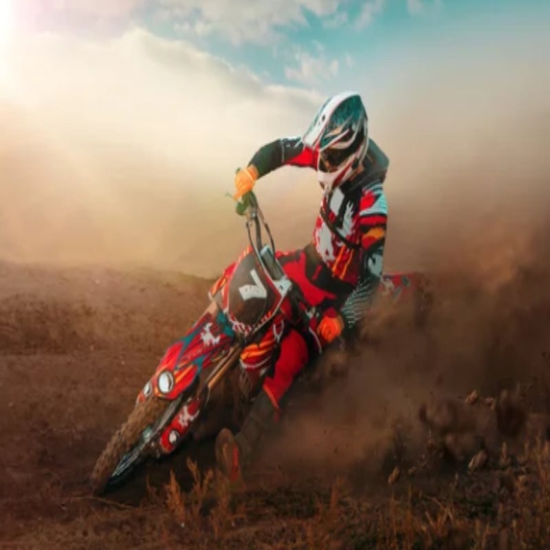 MotoCross Panoramic Wallpaper - Second Image