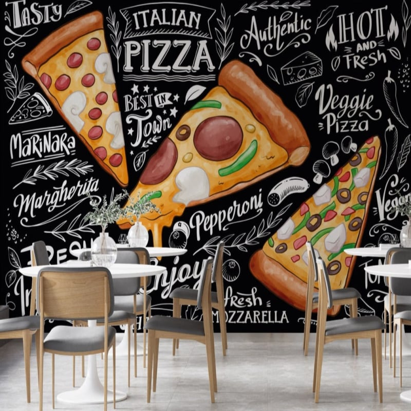 Wallpaper for Pizzeria - Second Image