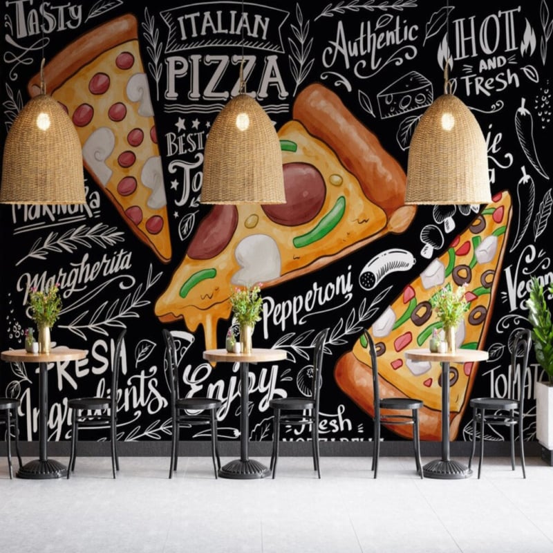 Wallpaper for Pizzeria - Second Image