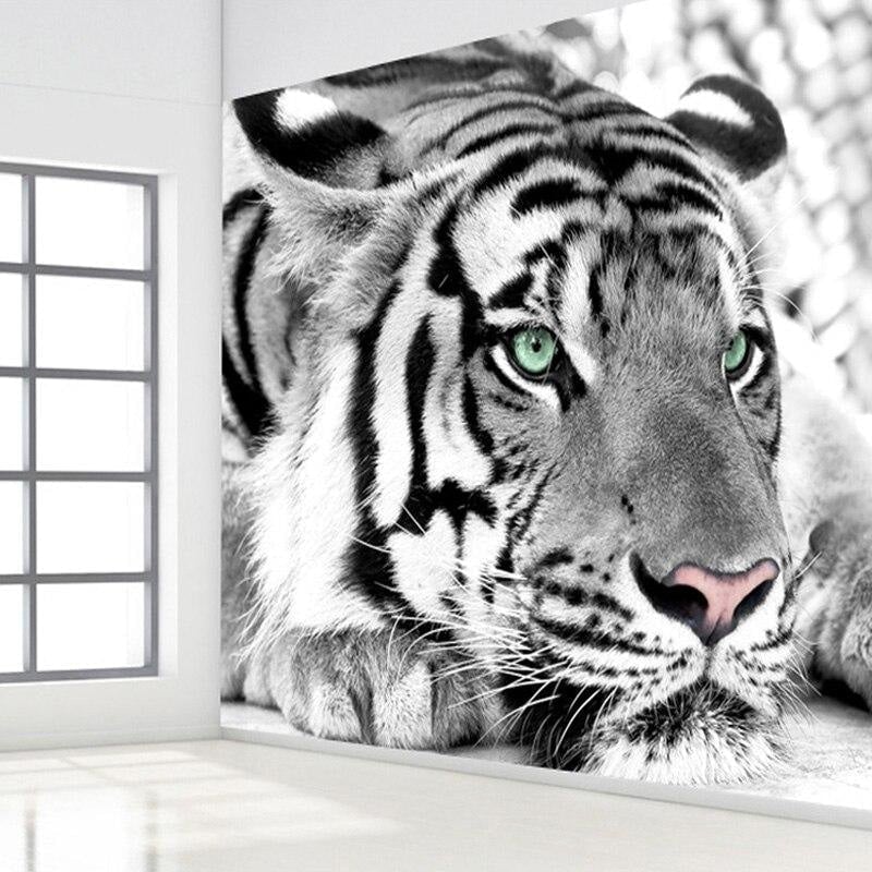 Black and White Tiger Wallpaper - Second Image