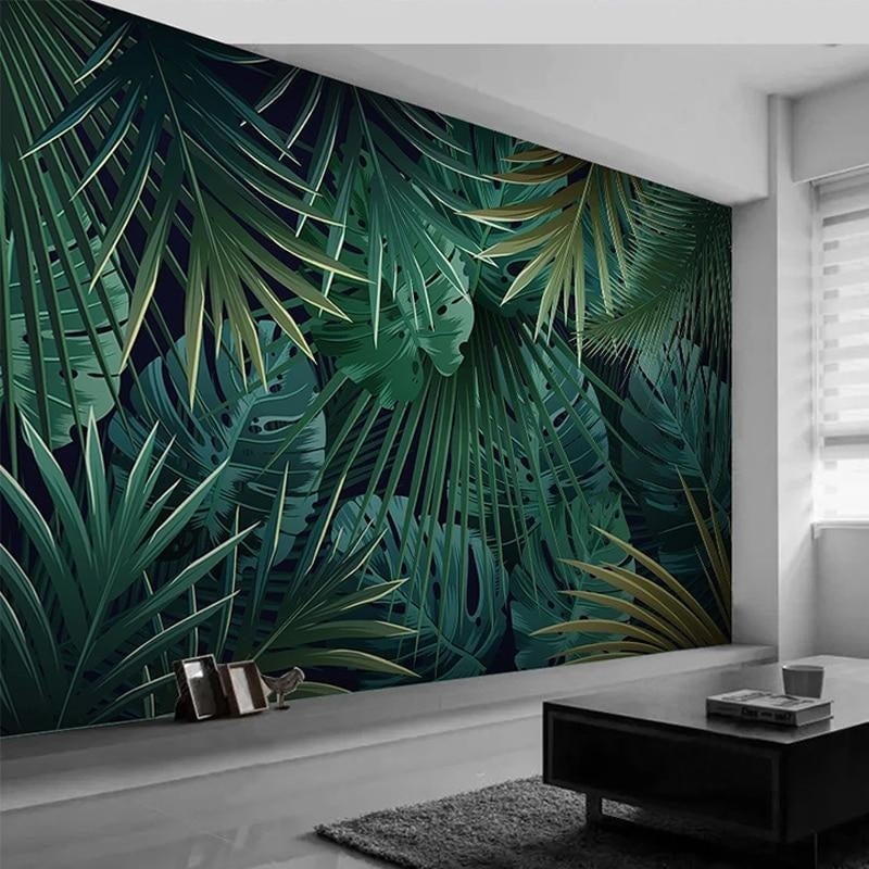 Trompe L'oeil Jungle Wallpaper - Second Image