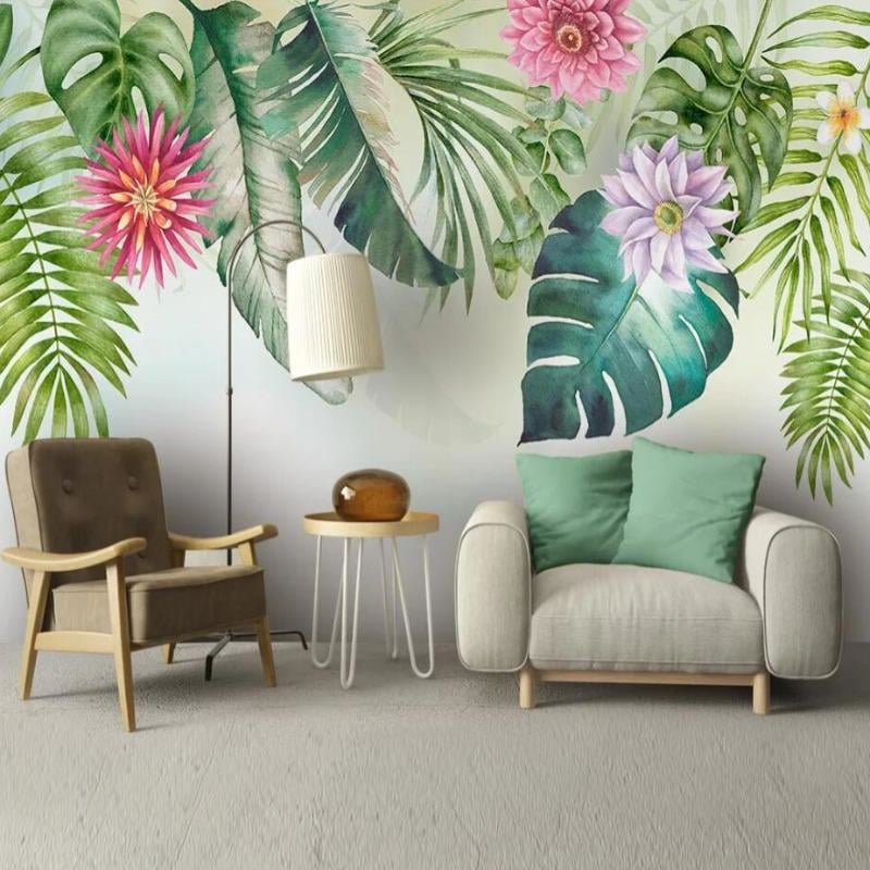 Papier Peint Tropical Flal