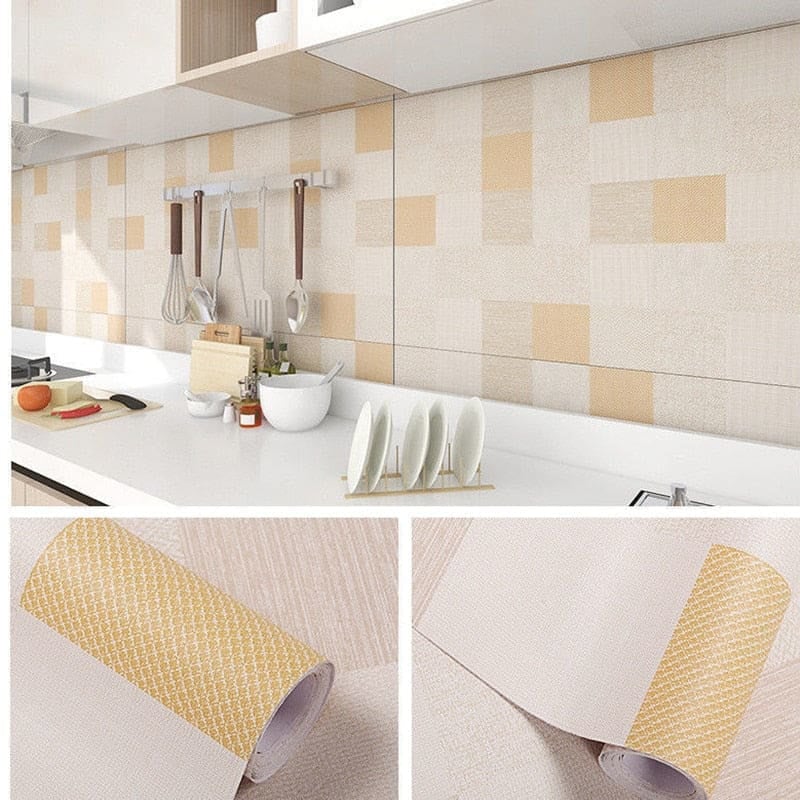 Washable Kitchen Vinyl Wallpaper - Second Image